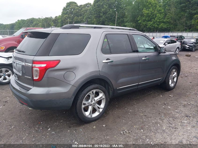 2014 FORD EXPLORER LIMITED - 1FM5K7F81EGC05052