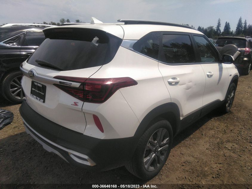 2021 KIA SELTOS S - KNDEUCAA3M7081396