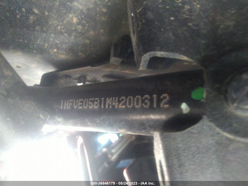 2021 HONDA SXS1000 S2R 1HFVE05B1M4200312