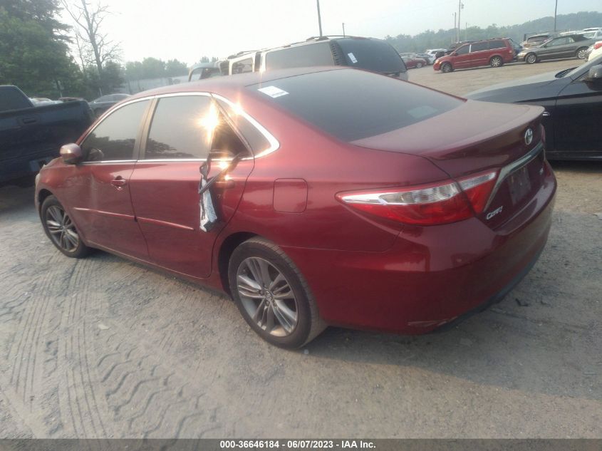 2016 TOYOTA CAMRY LE/XLE/SE/XSE - 4T1BF1FK8GU574088
