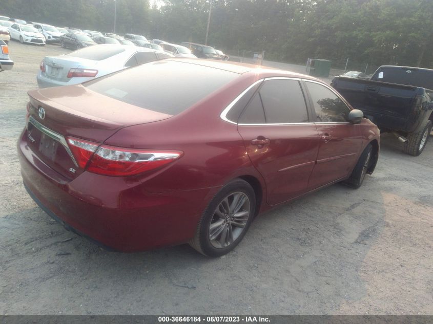 2016 TOYOTA CAMRY LE/XLE/SE/XSE - 4T1BF1FK8GU574088