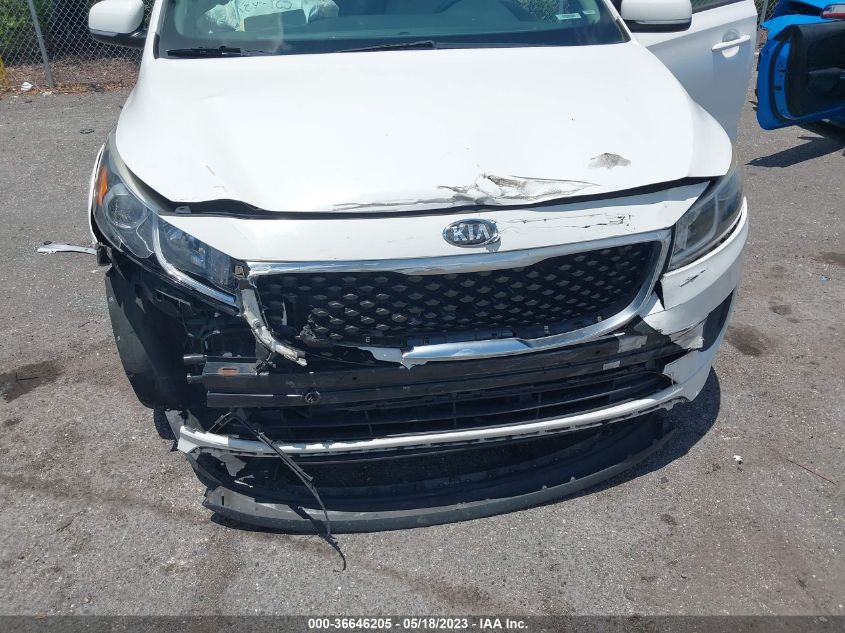 2016 KIA SEDONA LX - KNDMB5C10G6148623