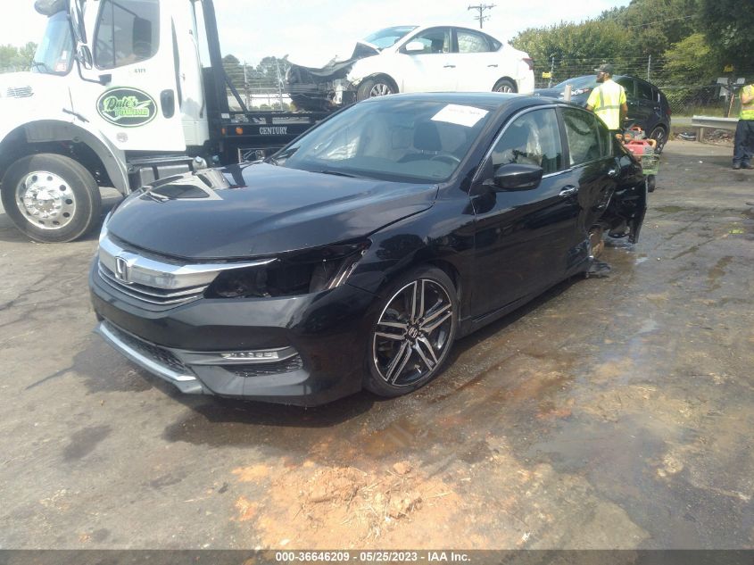 2017 HONDA ACCORD SEDAN SPORT SE - 1HGCR2F18HA197148