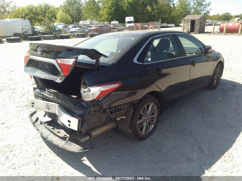 2017 TOYOTA CAMRY XLE/SE/LE/XSE - 4T1BF1FK7HU702421