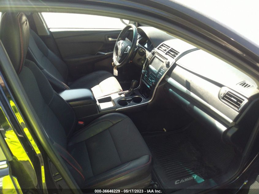 2017 TOYOTA CAMRY XLE/SE/LE/XSE - 4T1BF1FK7HU702421