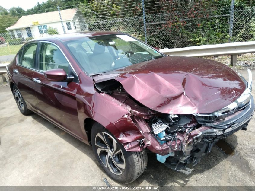 2016 HONDA ACCORD SEDAN LX - 1HGCR2F36GA197357
