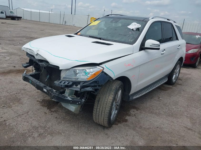 2014 MERCEDES-BENZ M-CLASS ML 350 - 4JGDA5HB9EA327477