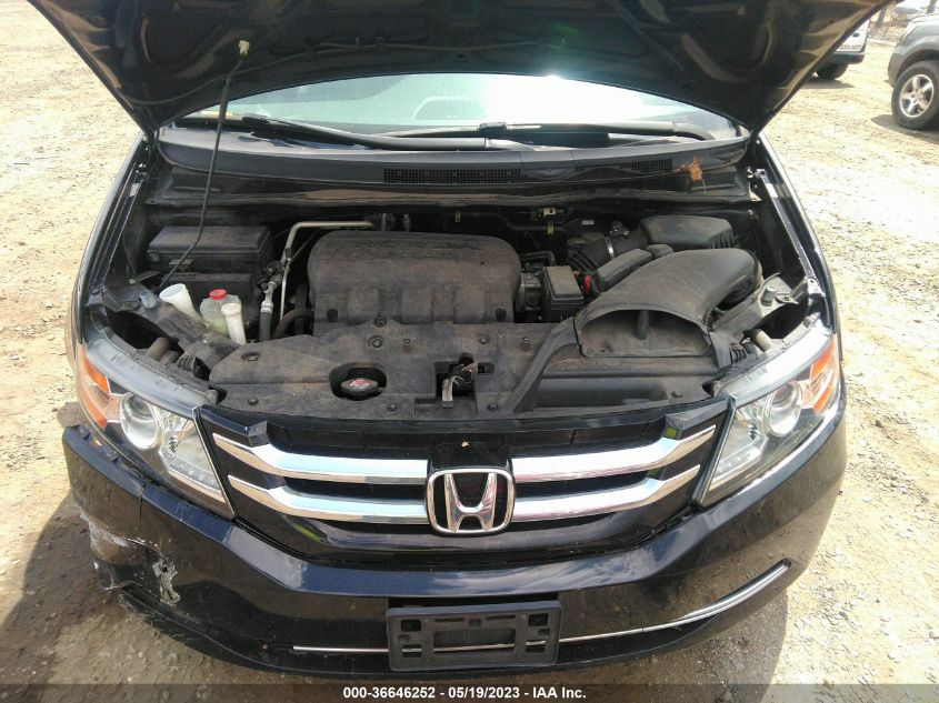 2016 HONDA ODYSSEY EX-L - 5FNRL5H64GB092682