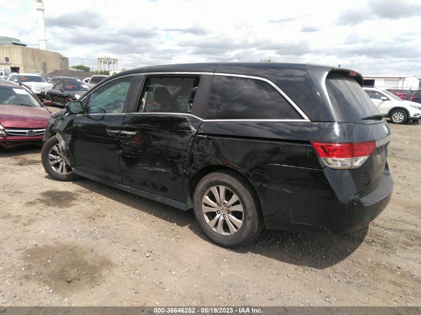 2016 HONDA ODYSSEY EX-L - 5FNRL5H64GB092682