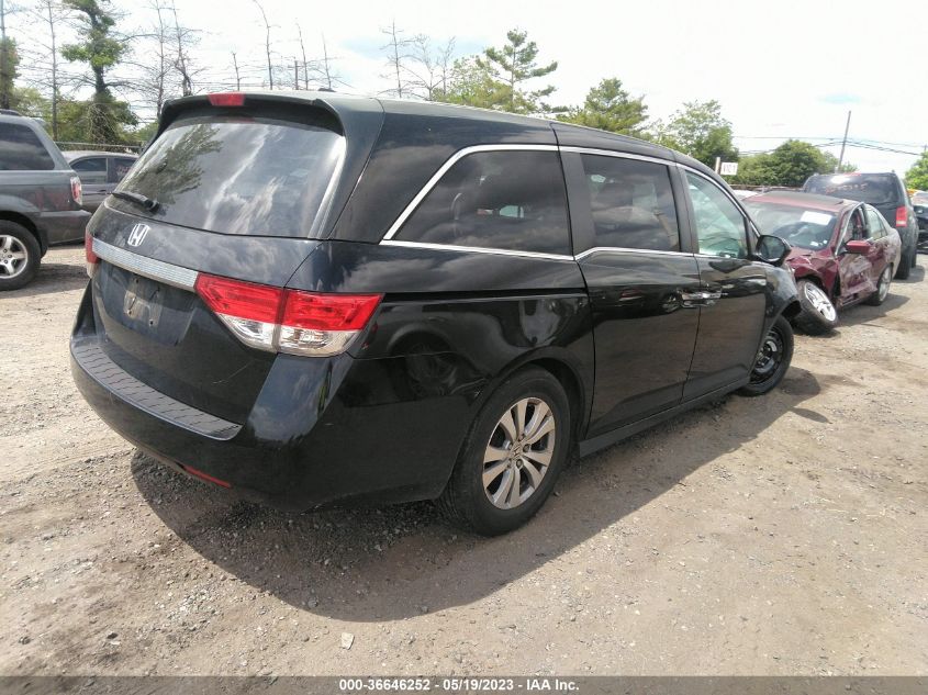 2016 HONDA ODYSSEY EX-L - 5FNRL5H64GB092682