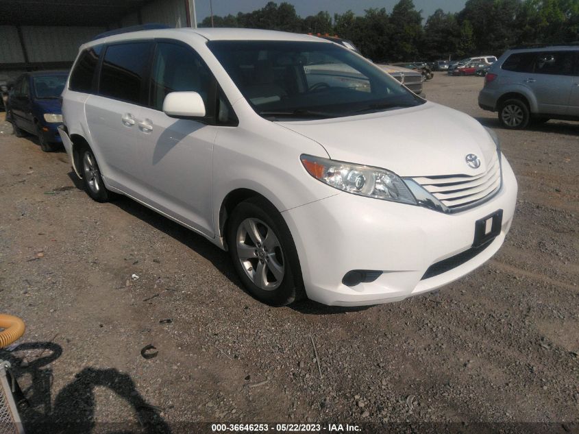 2015 TOYOTA SIENNA LE - 5TDKK3DC8FS590690
