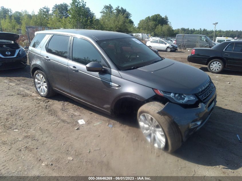2015 LAND ROVER DISCOVERY SPORT HSE LUX - SALCT2BG2FH536462