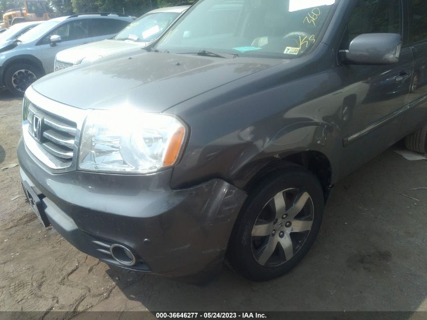 2015 HONDA PILOT TOURING - 5FNYF4H91FB068491