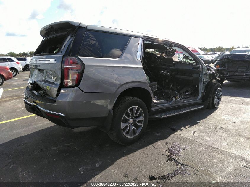 2021 CHEVROLET TAHOE LT - 1GNSKNKD0MR371216