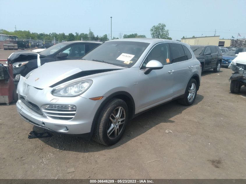 2014 PORSCHE CAYENNE DIESEL - WP1AF2A22ELA41345