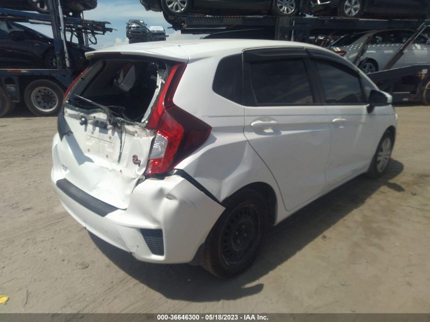2016 HONDA FIT LX - JHMGK5H56GX003250