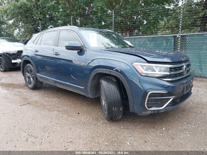 1V2SE2CA7NC211212 VOLKSWAGEN ATLAS CROSS SPORT 3.6L V6 SEL R-LINE 2022