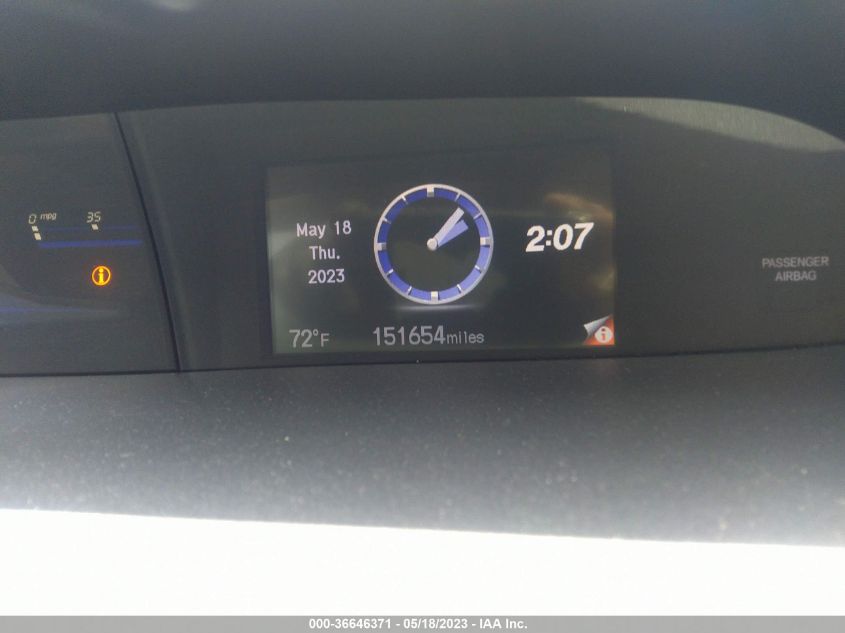 2014 HONDA CIVIC SEDAN EX-L - 19XFB2F92EE234158