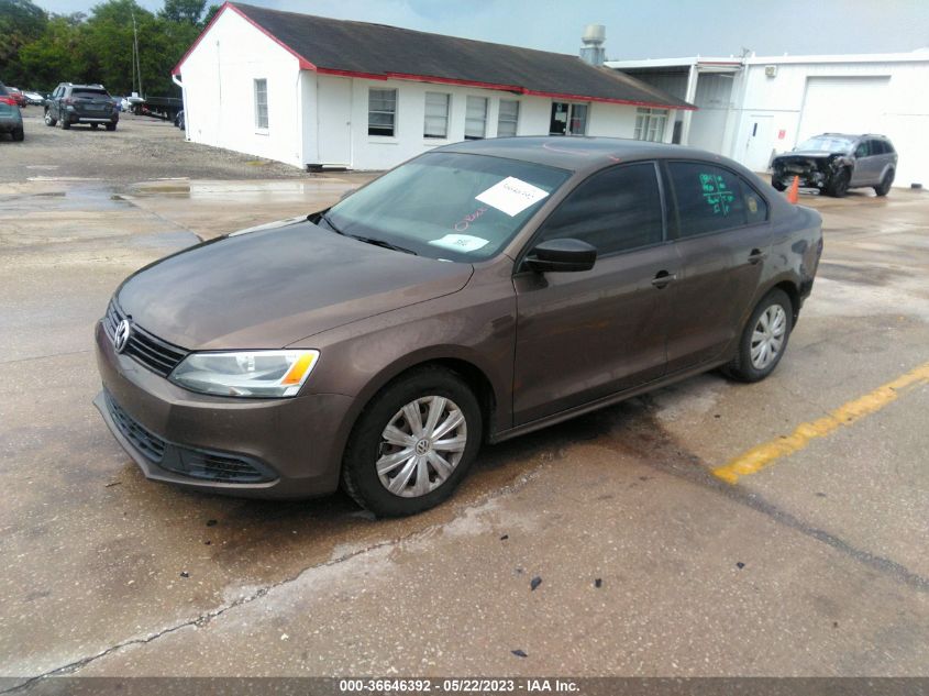 2014 VOLKSWAGEN JETTA SEDAN S - 3VW2K7AJ9EM312337