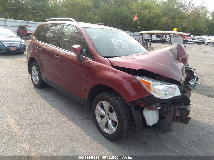 2016 SUBARU FORESTER 2.5I PREMIUM - JF2SJADC8GH522050