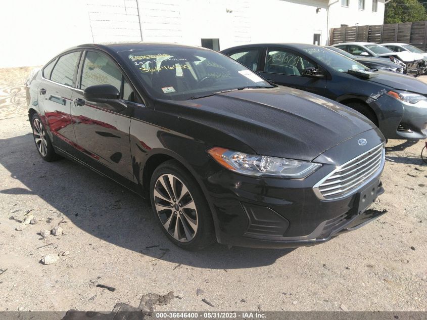 2020 FORD FUSION SE - 3FA6P0T96LR207986