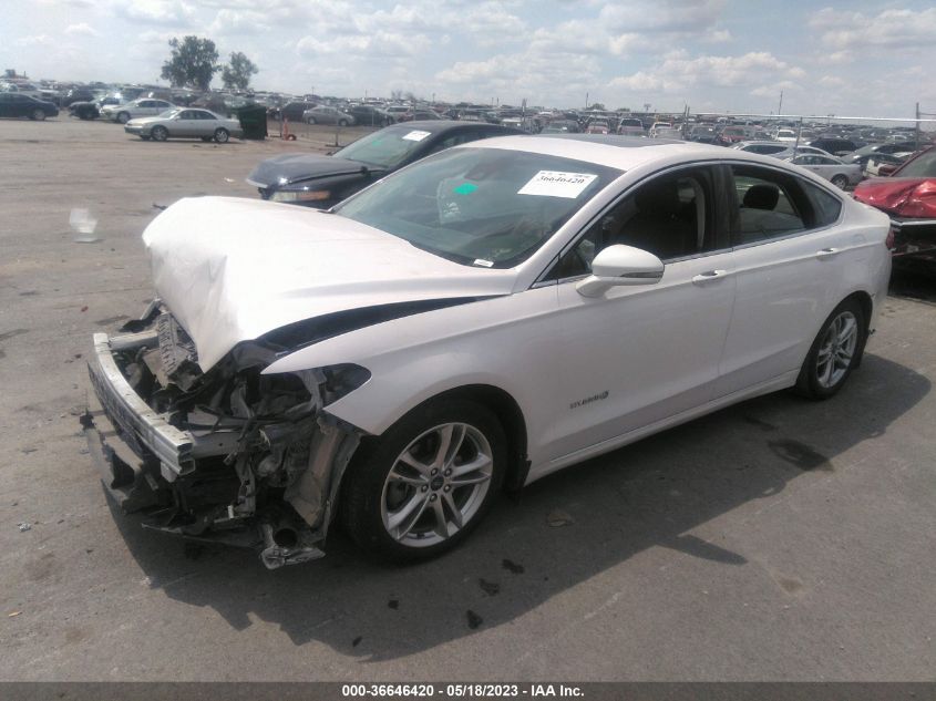 2016 FORD FUSION TITANIUM HYBRID - 3FA6P0RU6GR383986