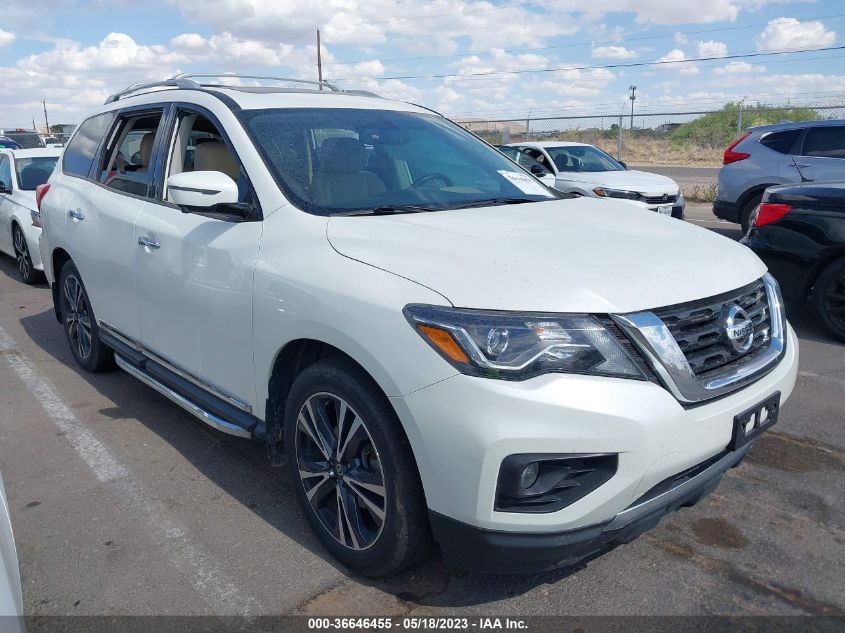 2020 NISSAN PATHFINDER PLATINUM - 5N1DR2DM1LC585847