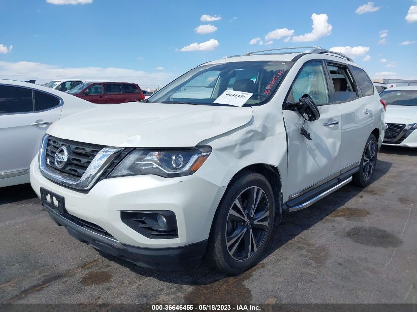 2020 NISSAN PATHFINDER PLATINUM - 5N1DR2DM1LC585847