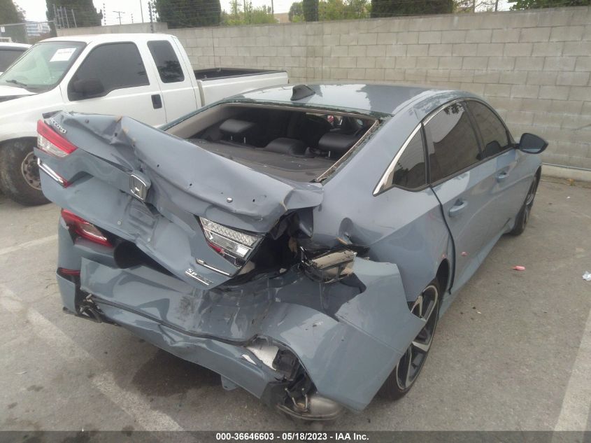 2022 HONDA ACCORD SEDAN SPORT SE - 1HGCV1F49NA042166