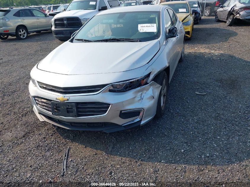 2018 CHEVROLET MALIBU LS - 1G1ZB5ST0JF191819