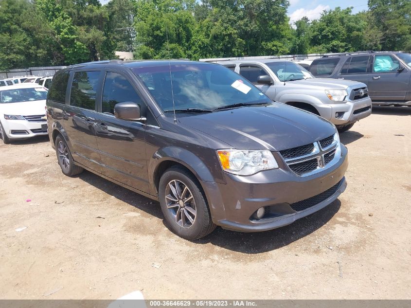 2017 DODGE GRAND CARAVAN SXT - 2C4RDGCG3HR800998