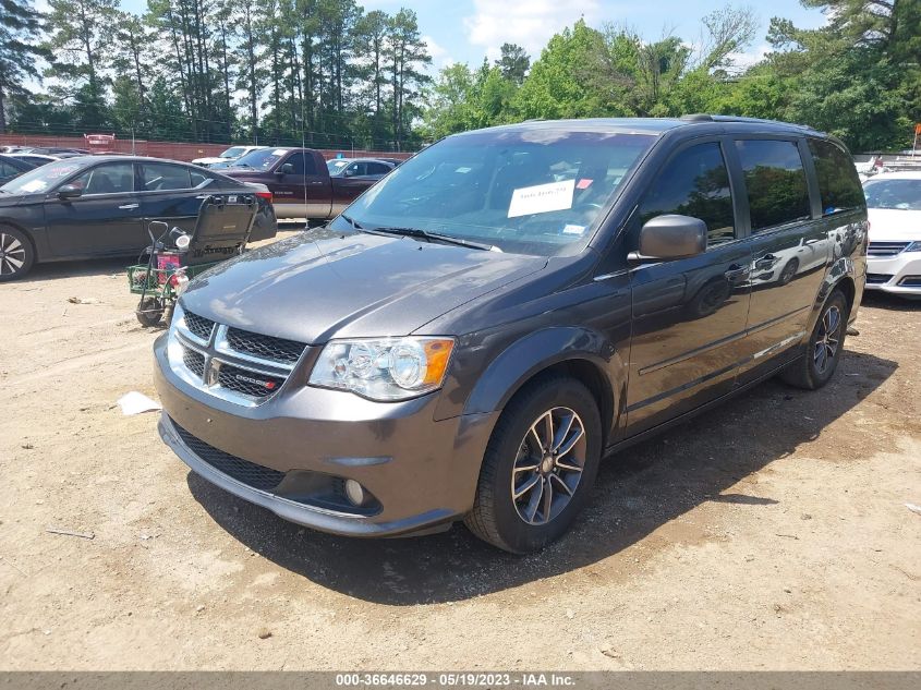 2017 DODGE GRAND CARAVAN SXT - 2C4RDGCG3HR800998
