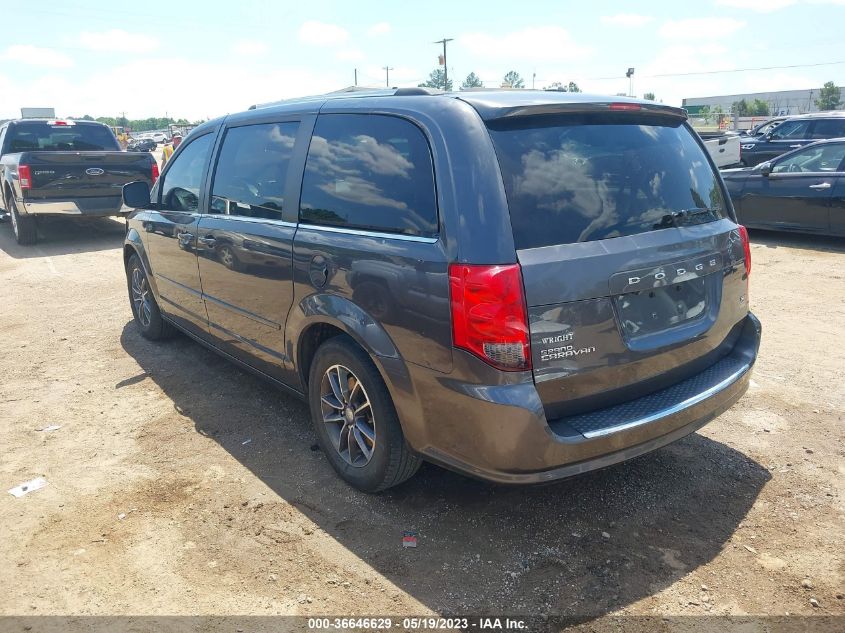 2017 DODGE GRAND CARAVAN SXT - 2C4RDGCG3HR800998