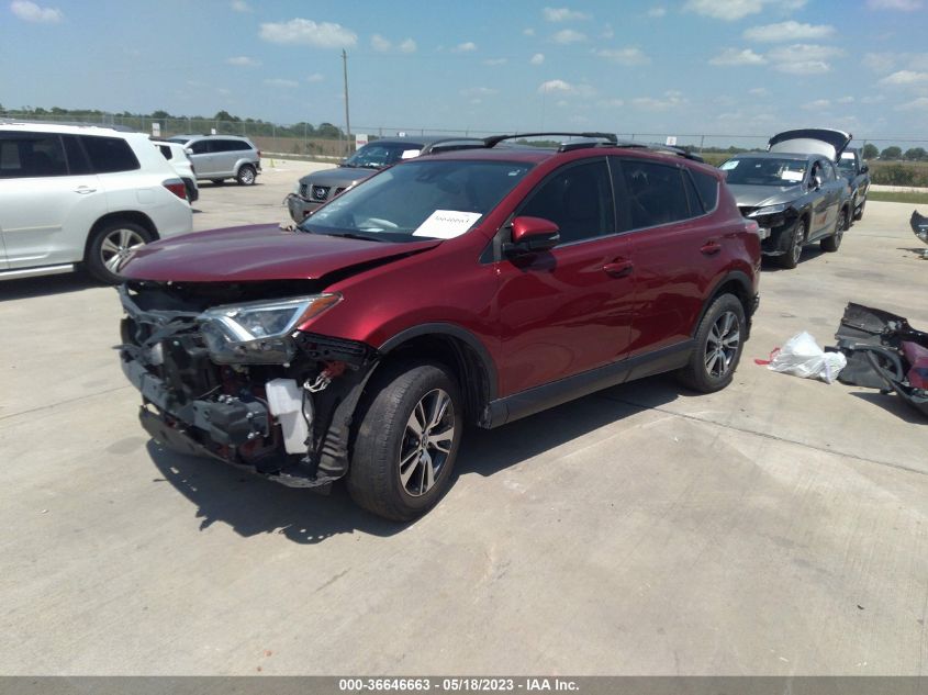 2018 TOYOTA RAV4 XLE - JTMWFREV0JD114656