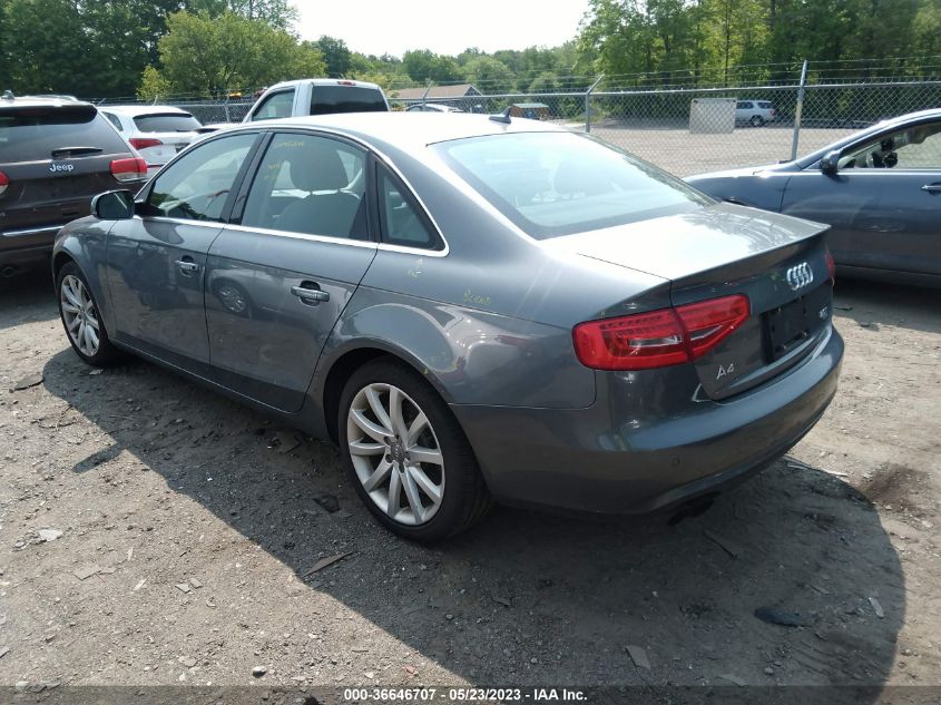 2013 AUDI A4 PREMIUM PLUS - WAUFFAFL0DN022151