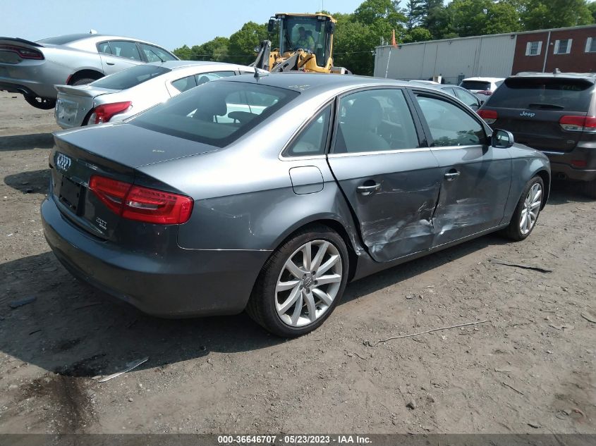 2013 AUDI A4 PREMIUM PLUS - WAUFFAFL0DN022151