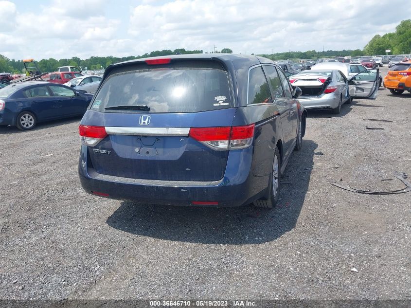 2014 HONDA ODYSSEY EX-L - 5FNRL5H67EB126210