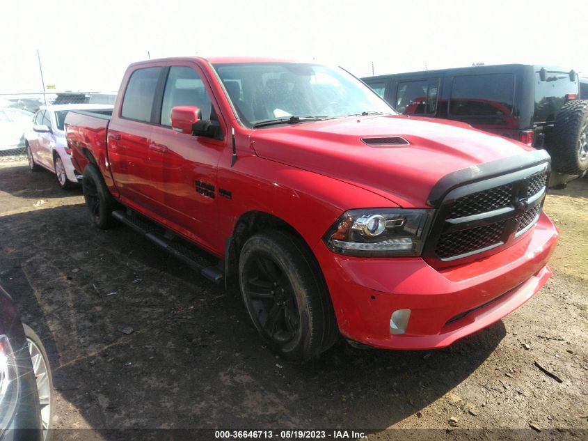 2017 RAM 1500 NIGHT - 1C6RR7MT7HS633449