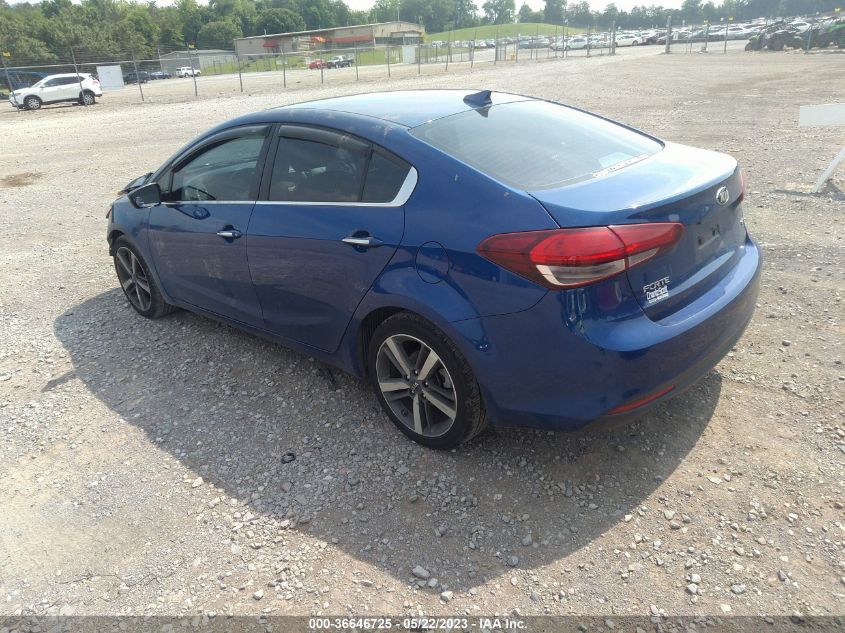 2017 KIA FORTE EX - 3KPFL4A82HE005667