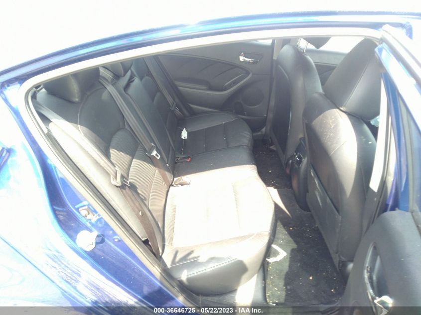 2017 KIA FORTE EX - 3KPFL4A82HE005667