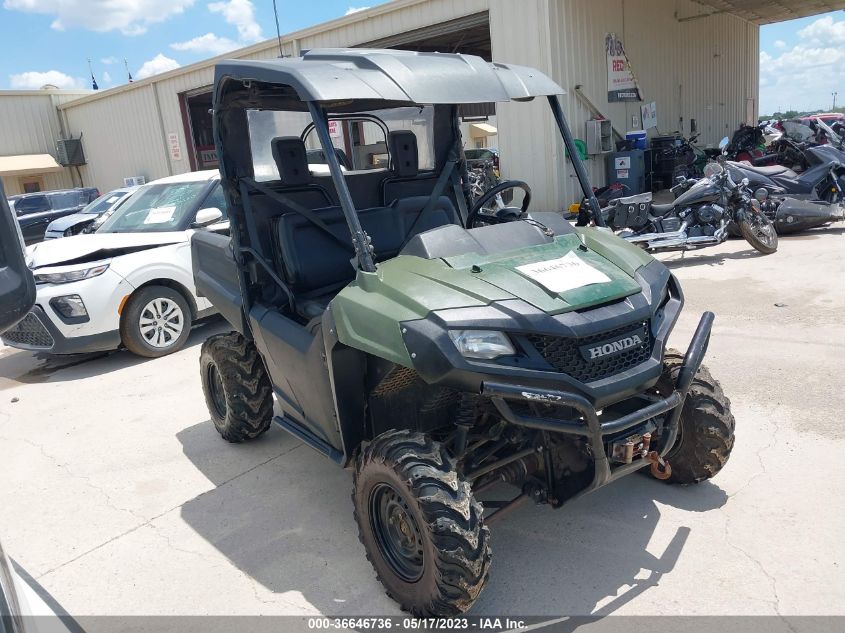 2014 HONDA SXS700 - 1HFVE0225E4003987