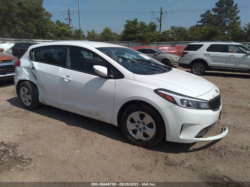 KNAFK5A82H5691047 KIA FORTE5 LX 2017
