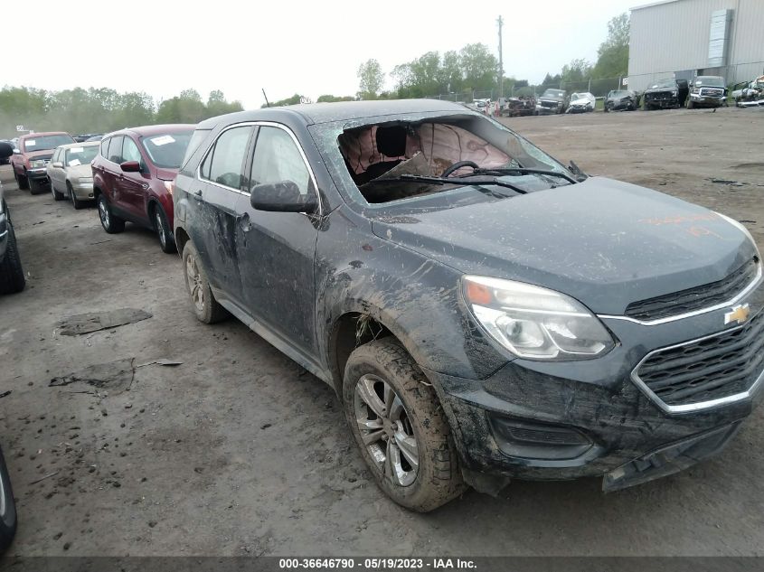 2017 CHEVROLET EQUINOX LS - 2GNALBEK3H1534652