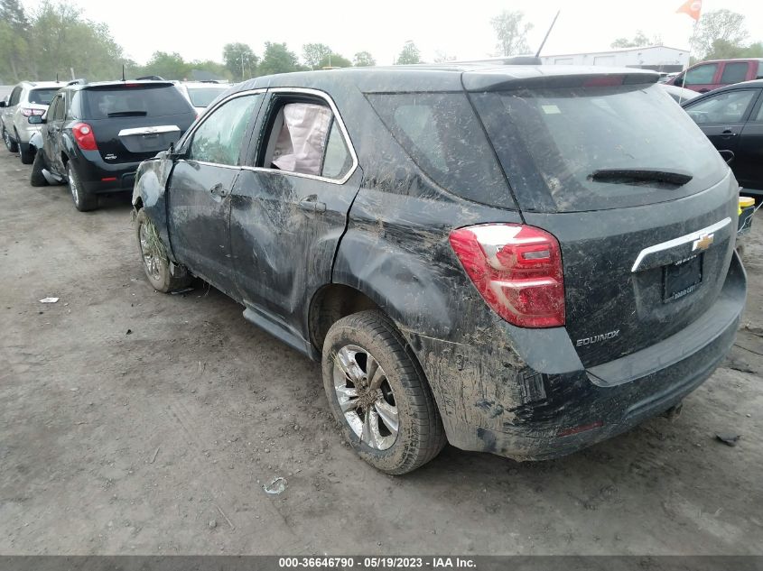 2017 CHEVROLET EQUINOX LS - 2GNALBEK3H1534652