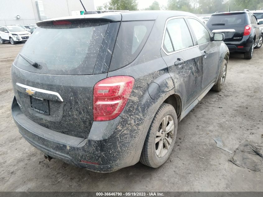 2017 CHEVROLET EQUINOX LS - 2GNALBEK3H1534652