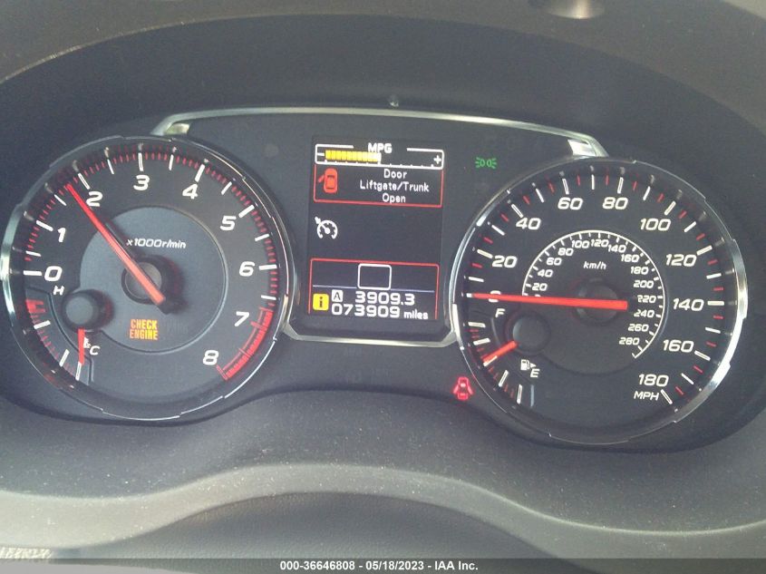 2018 SUBARU WRX - JF1VA1A65J9812862