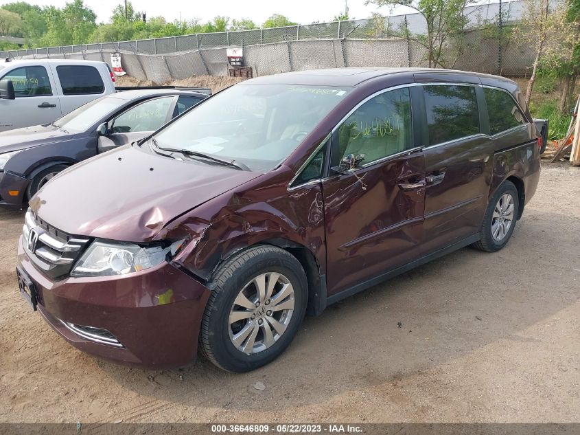2014 HONDA ODYSSEY EX-L - 5FNRL5H62EB009103