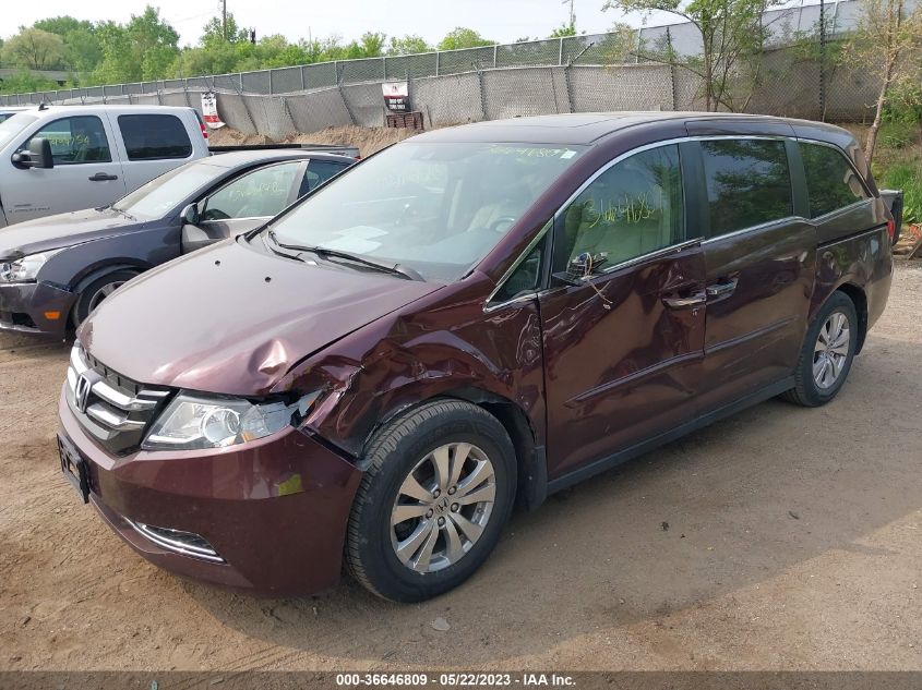 2014 HONDA ODYSSEY EX-L - 5FNRL5H62EB009103