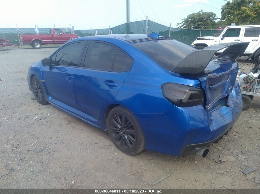 2015 SUBARU WRX LIMITED - JF1VA1G67F9814417