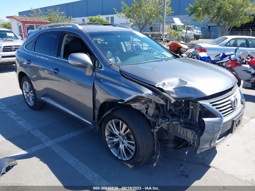 2013 LEXUS RX 450H - JTJBC1BAXD2063626
